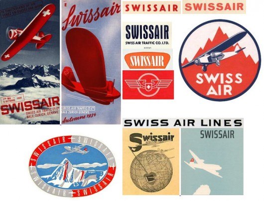 Логотип Swissair 1931