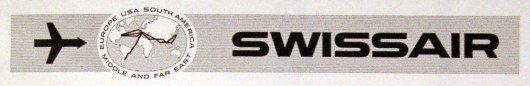 Логотип Swissair 1950