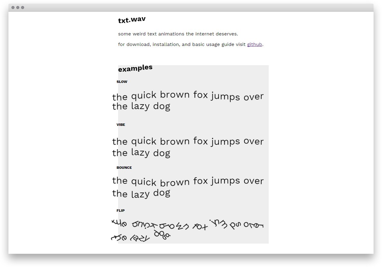 Как анимировать текст в CSS. Ссылка txt