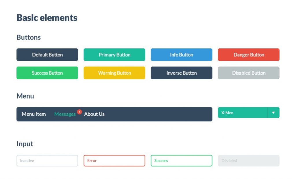 Flat UI — бесплатный набор UI-элементов. Сразу готов к употреблению в ...