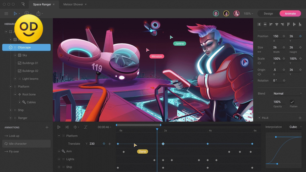 Rive — браузерный инструмент для создания векторной анимации с простым и  понятным интерфейсом — Оди. О дизайне