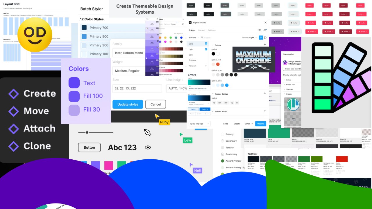 25 Figma-плагинов для создания дизайн-систем и работы с ними — Оди. О  дизайне