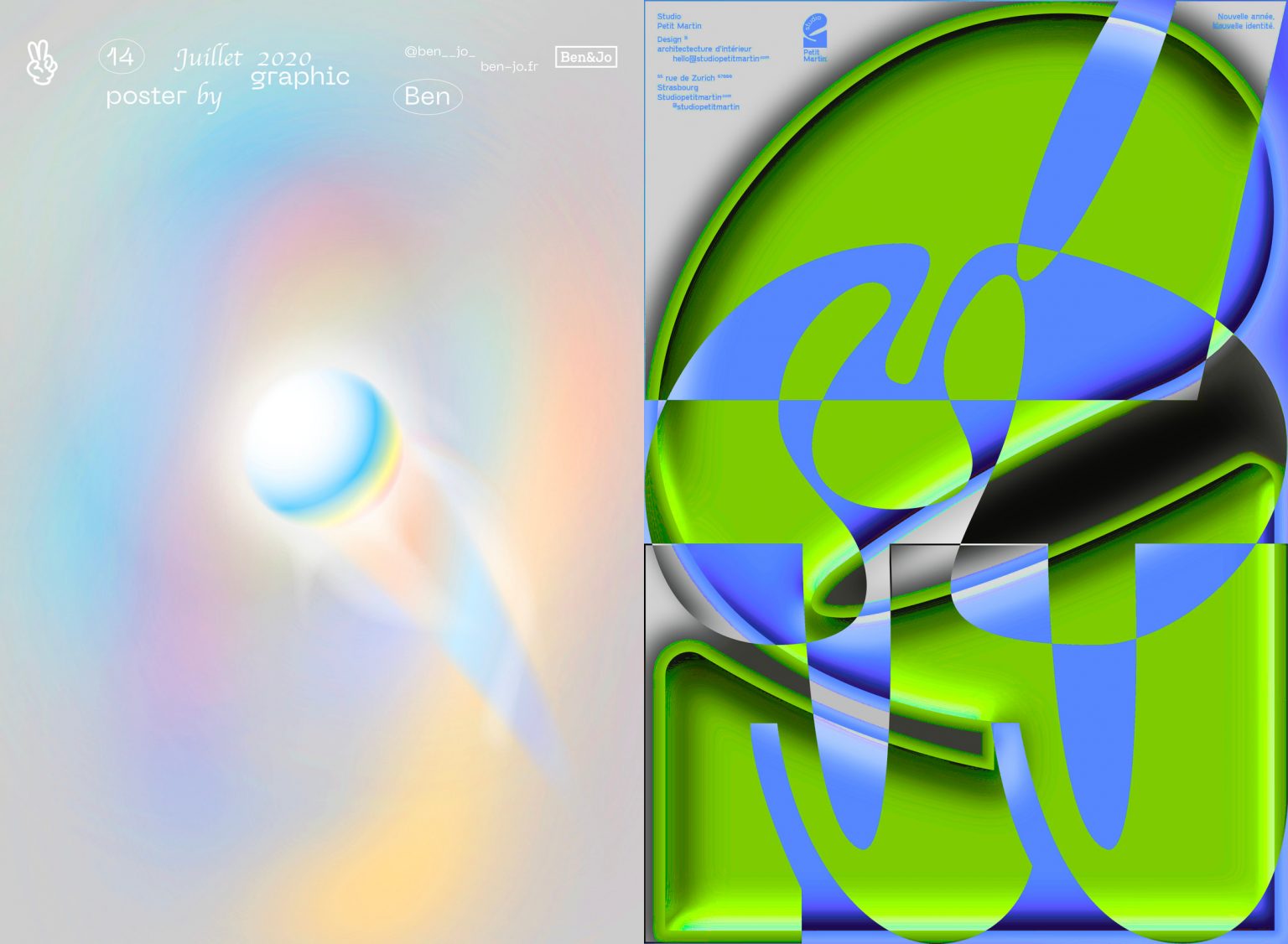 Плакаты французской дизайн-студии Ben&Jo — Оди. О дизайне