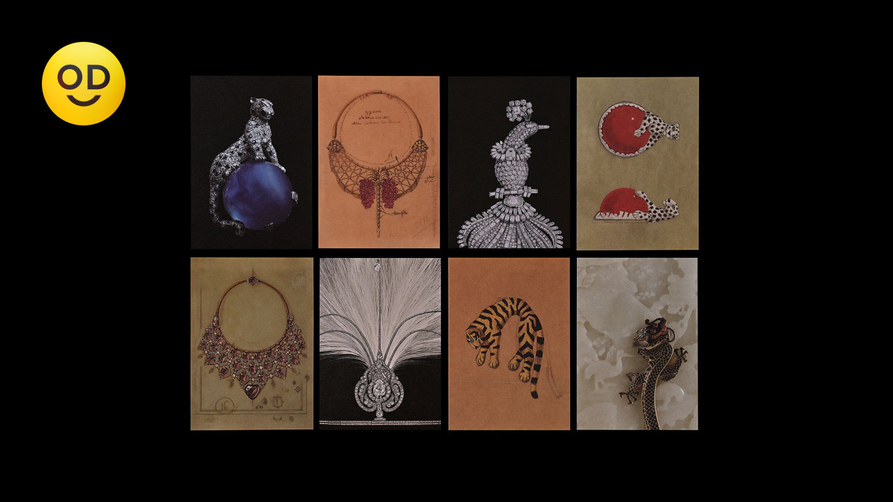 Сувенирная продукция выставки Cartier & Women — Оди. О дизайне