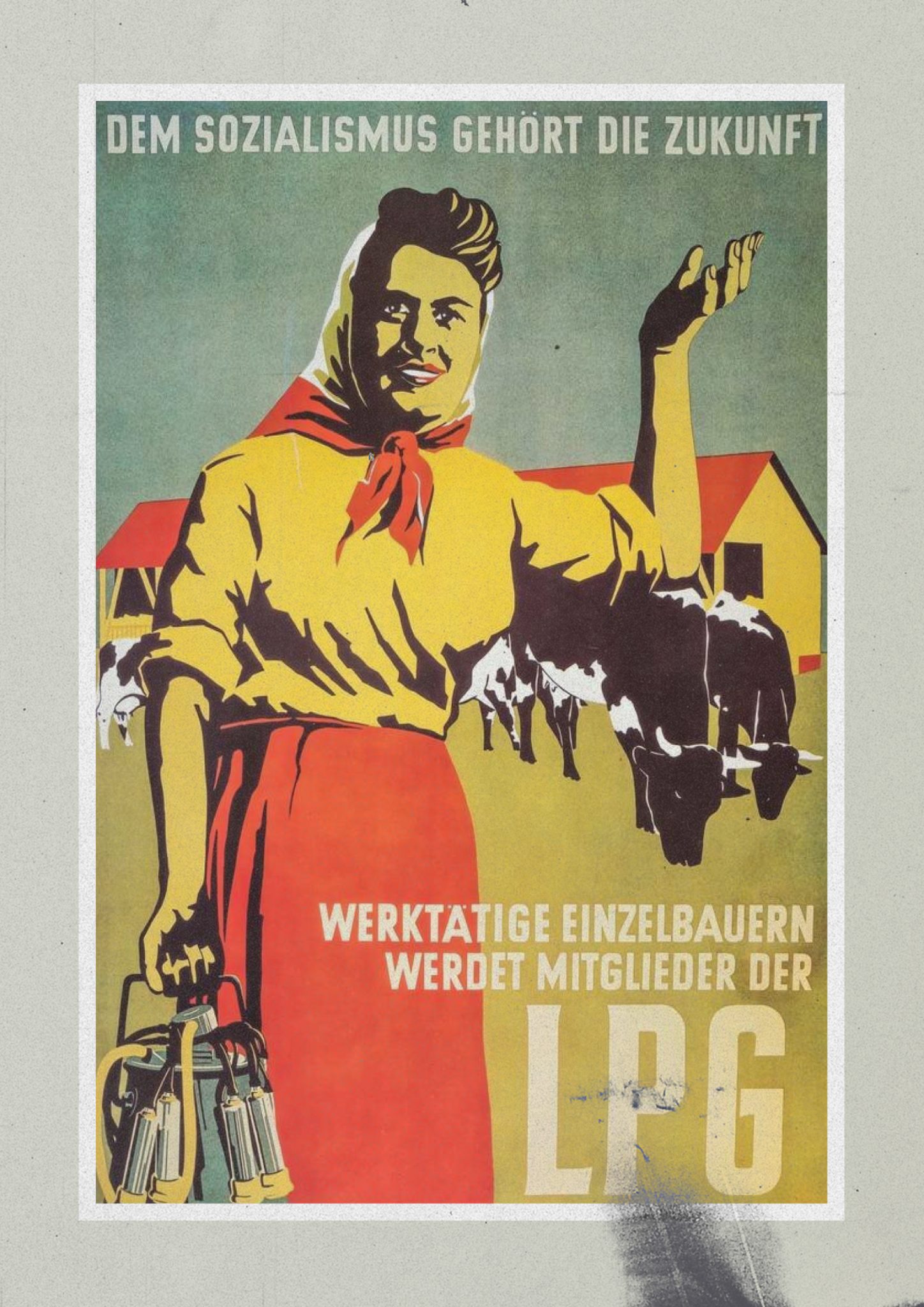 Плакаты времен ГДР — креативная агитация по-немецки — Оди. О дизайне